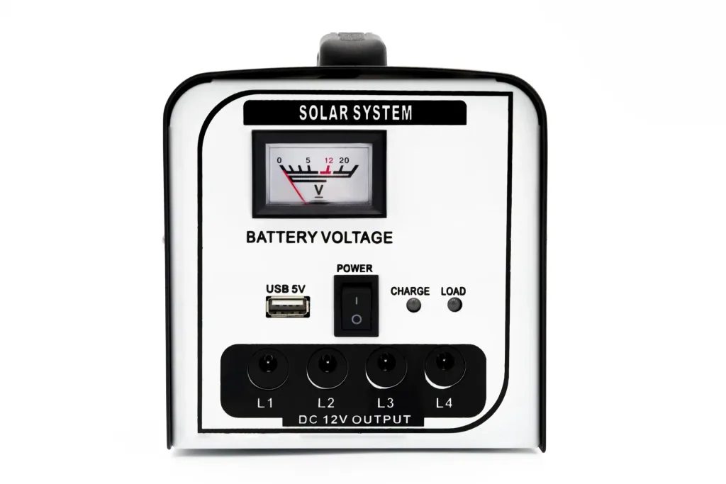 Solar power system set "TX-200", with LED lamps, 18 watts