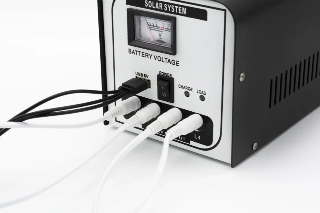 Solar power system set "TX-200", with LED lamps, 18 watts