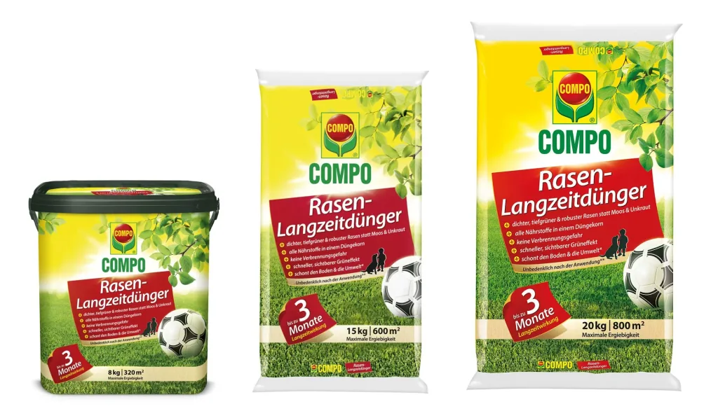 Long-term lawn fertilizer 15 kg