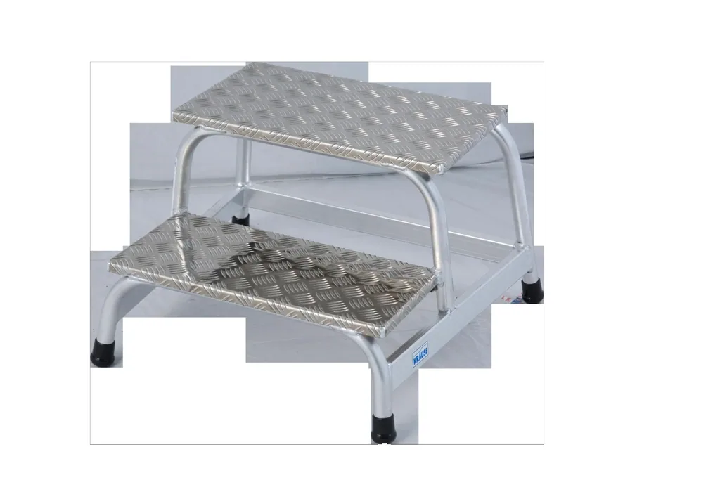 Assembly step 2 steps aluminum ladder