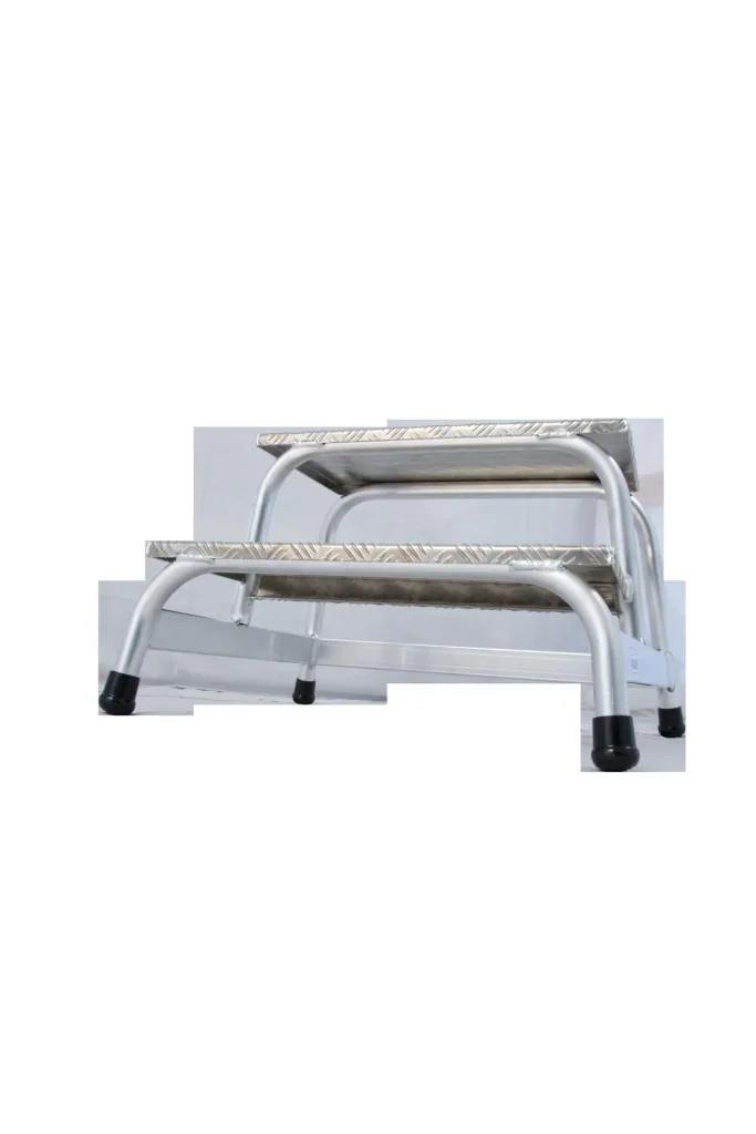 Assembly step 2 steps aluminum ladder