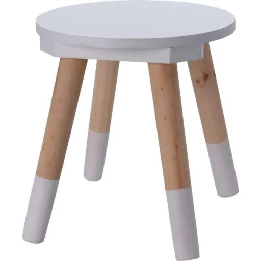 KidCollection SET - 2x Children's Stools - 26 cm - White