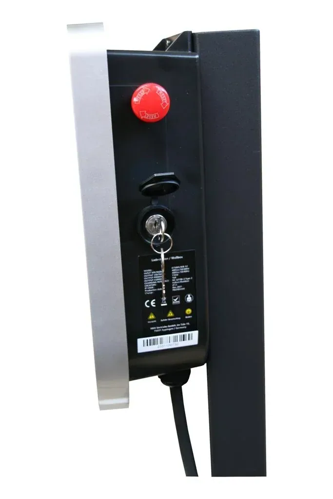 Wallbox / charging station for wall or column mounting