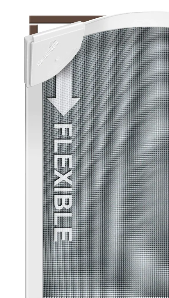 Fly screen for roof windows with magnetic frame, white, 80 x 140 cm