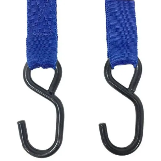 Lashing strap with ratchet and hook 25mmx5m.