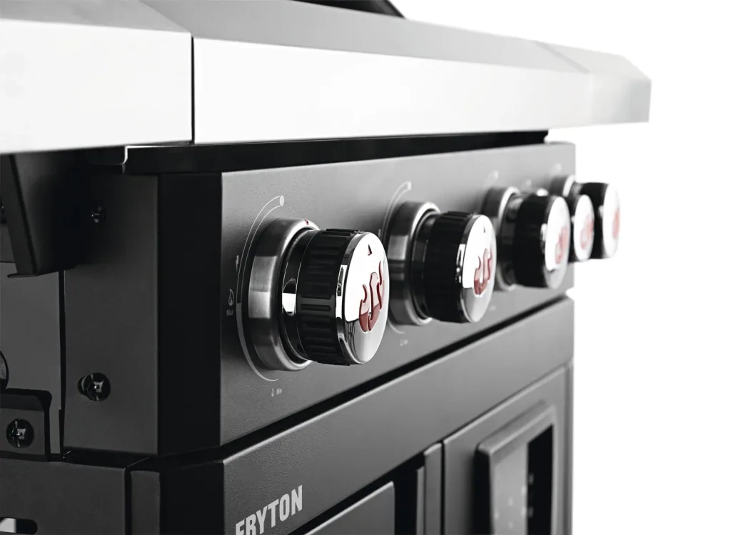 Gas grill "Fryton 4.1 GG-II-492" black-silver