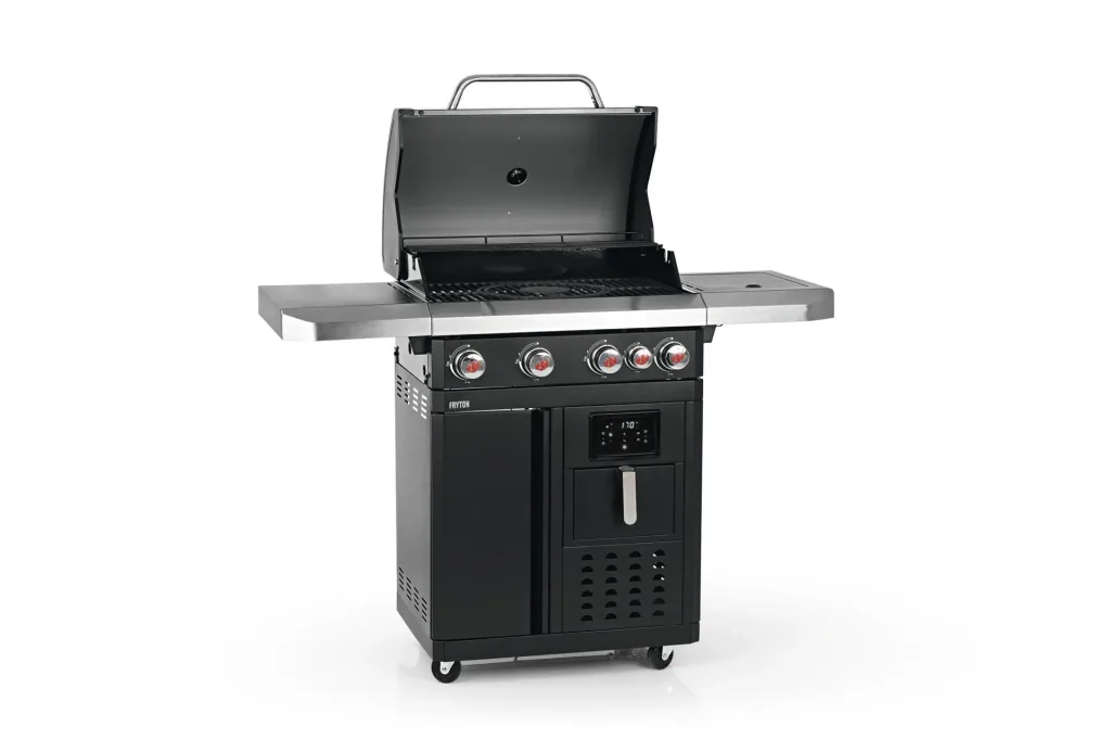 Gas grill "Fryton 4.1 GG-II-492" black-silver