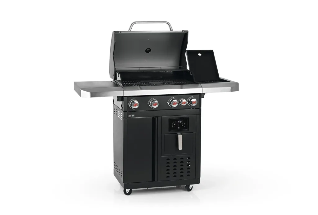 Gas grill "Fryton 4.1 GG-II-492" black-silver