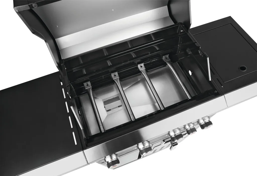 Gas grill "Fryton 4.1 GG-II-492" black-silver