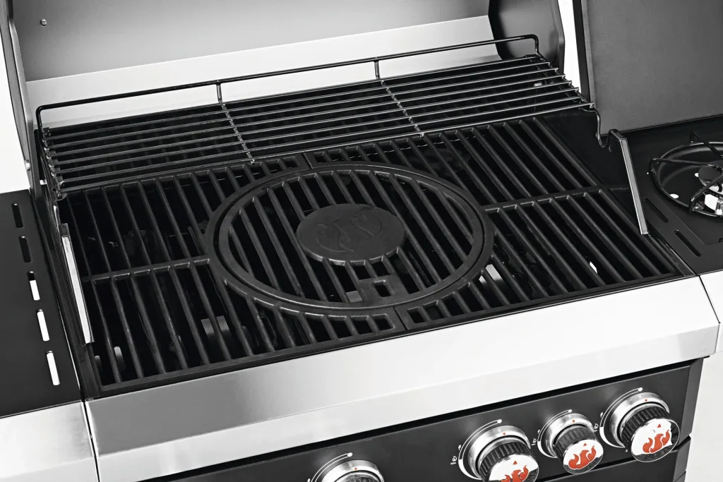 Gas grill "Fryton 4.1 GG-II-492" black-silver