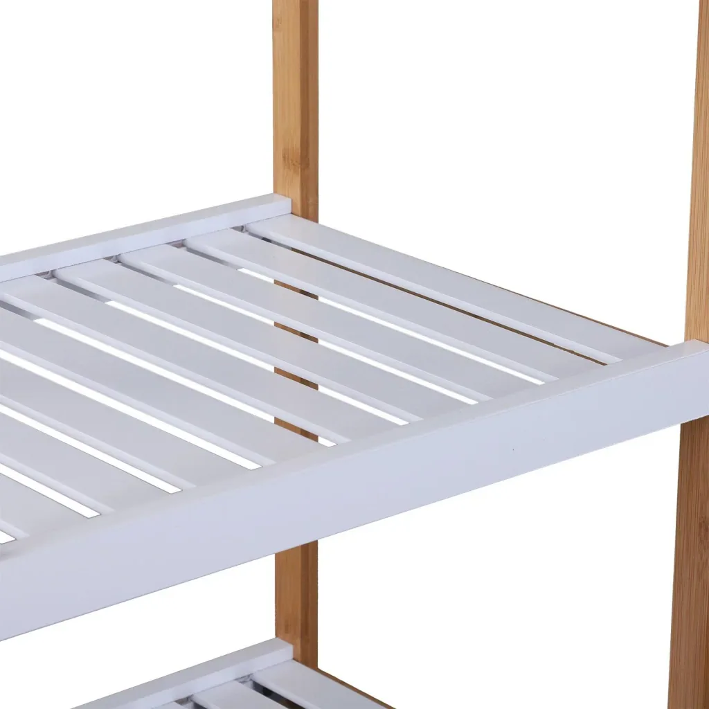 Kitchen trolley on wheels, serving trolley, kitchen trolley with removable top plate, 46 x 35 x 74.5 cm