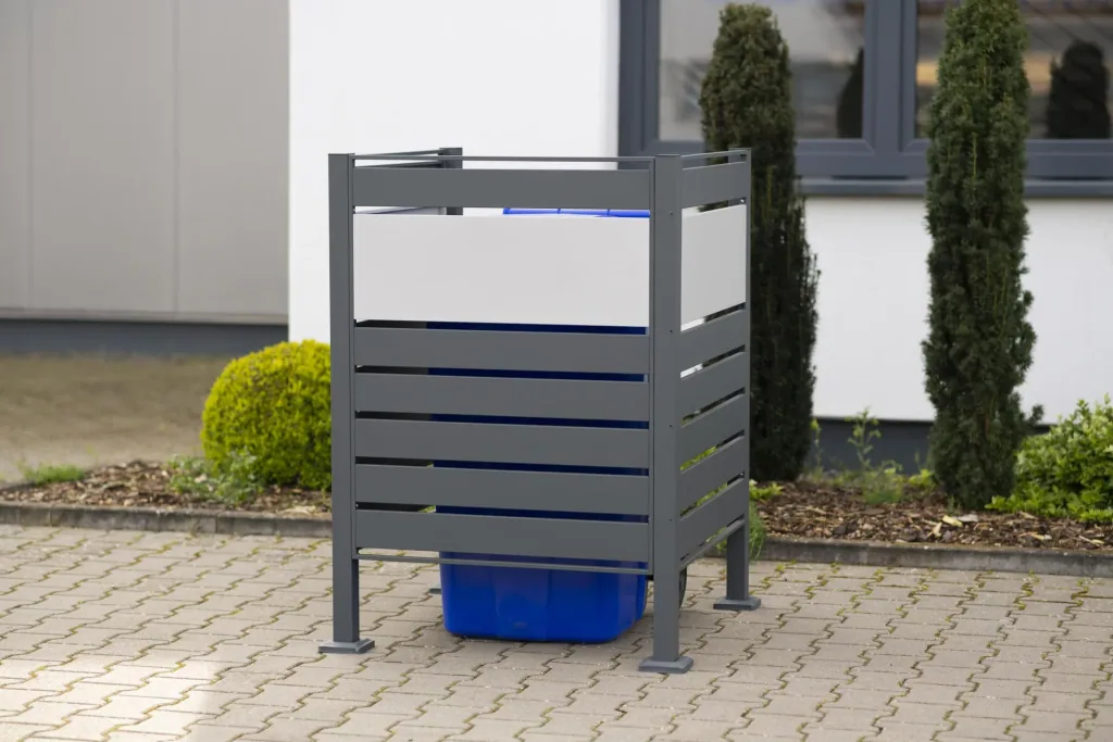 Garbage can cover Planum 1-box, 120 cm, anthracite