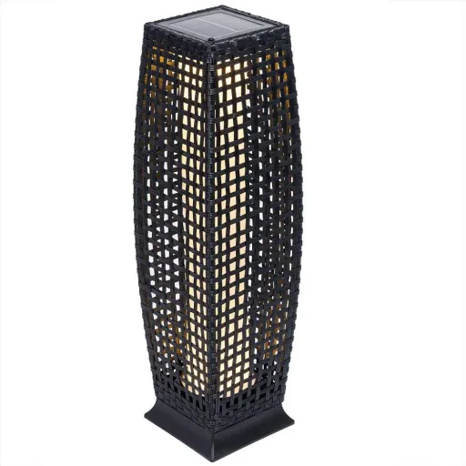 Solar garden light Polyrotan 25 LED 80cm