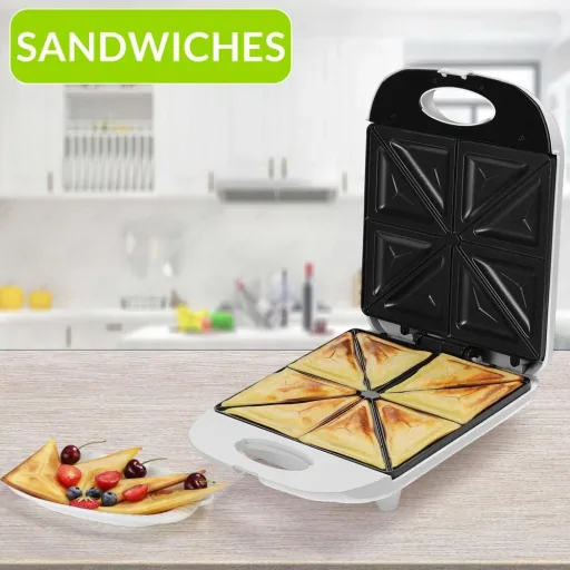Sandwich maker white