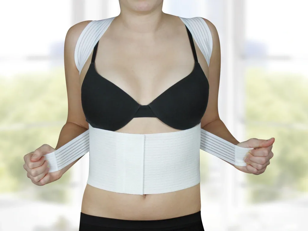 Posture corrector with support belt