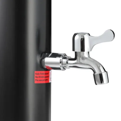 Garden shower - solar-powered - for outdoor use - free hot water