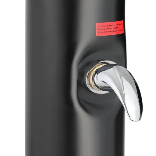 Garden shower - solar-powered - for outdoor use - free hot water