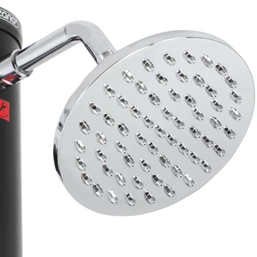 Garden shower - solar-powered - for outdoor use - free hot water