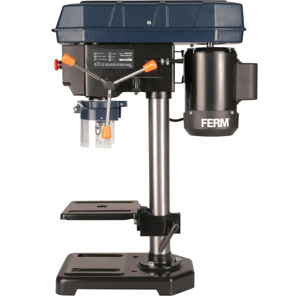 TDM1026 Bench Drill 350W - Safety Switch - with 5 Speed ​​Modes