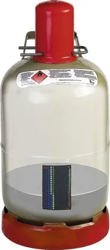 Gas level indicator - practical accessories for gas bottles