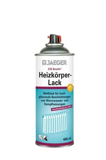 Radiator paint spray 400 ml, white high-gloss