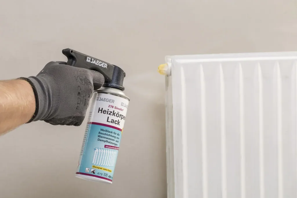 Radiator paint spray 400 ml, white high-gloss