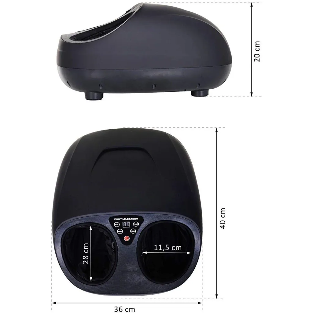 Foot massager with heat function