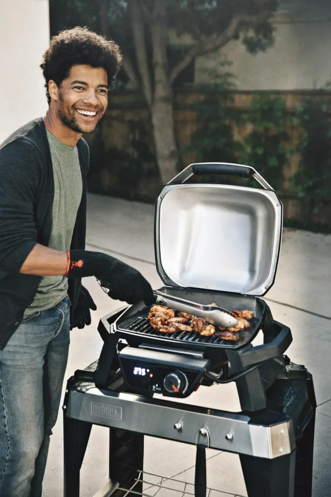 Electric grill PULSE 2000 trolley, Black