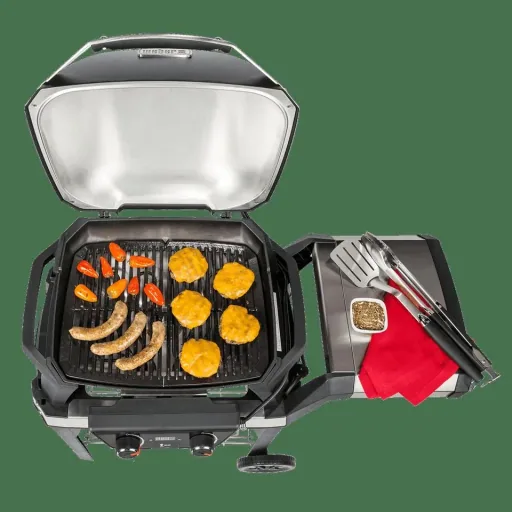 Electric grill PULSE 2000 trolley, Black