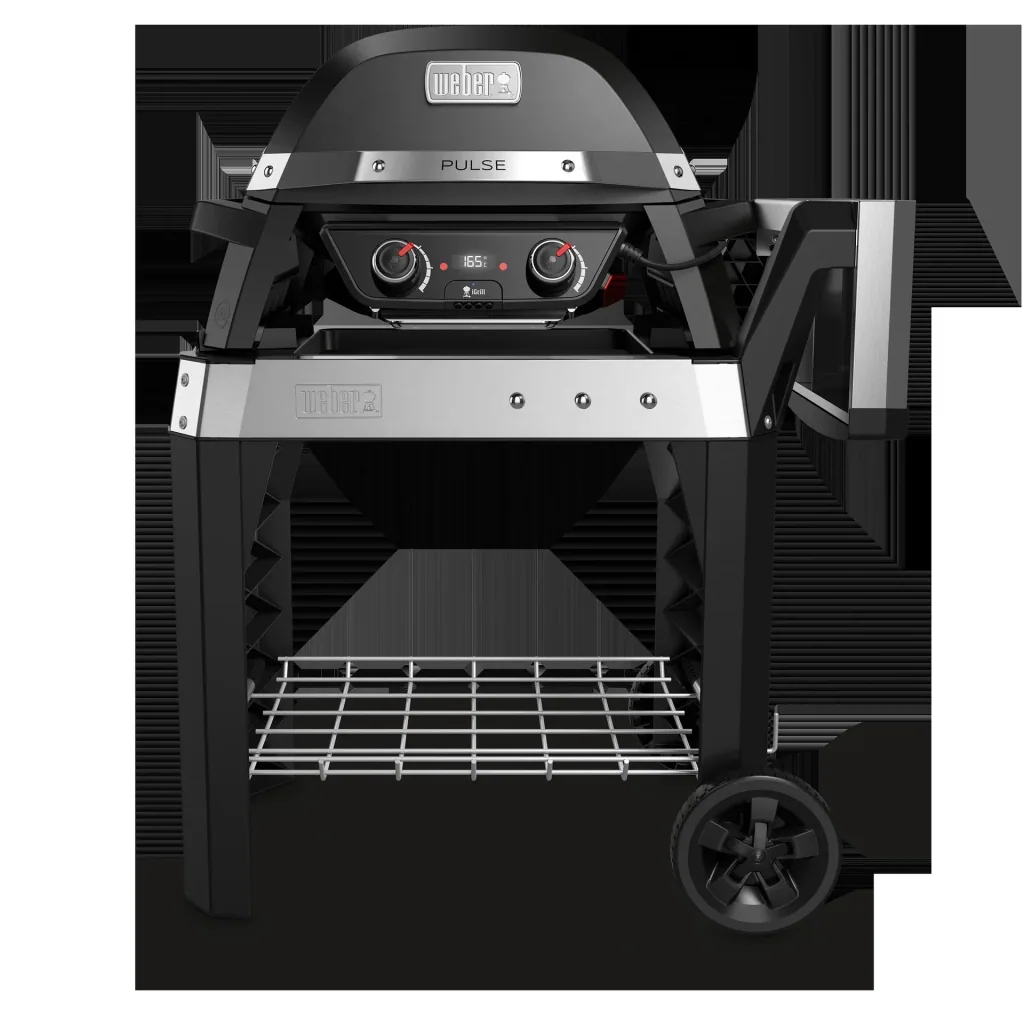 Electric grill PULSE 2000 trolley, Black