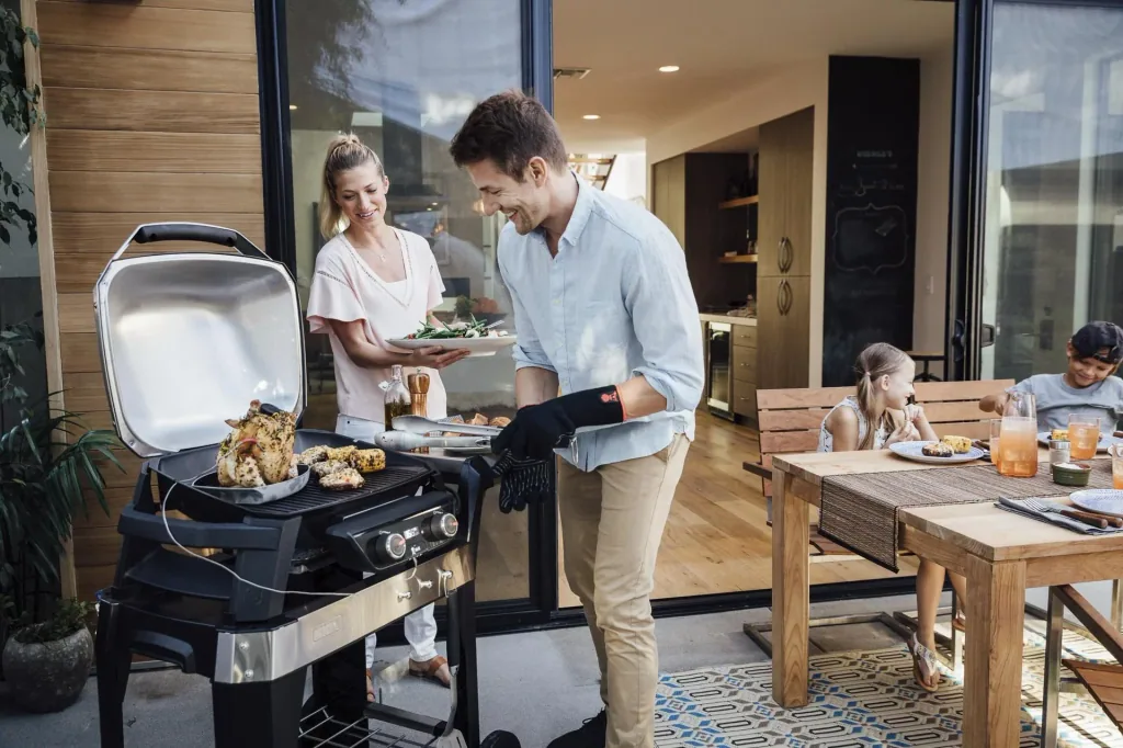 Electric grill PULSE 2000 trolley, Black