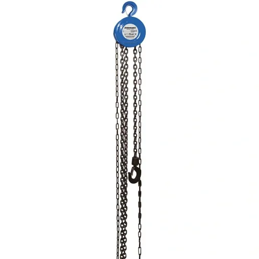 Manual hoist 1000 kg/2.5 m lifting height