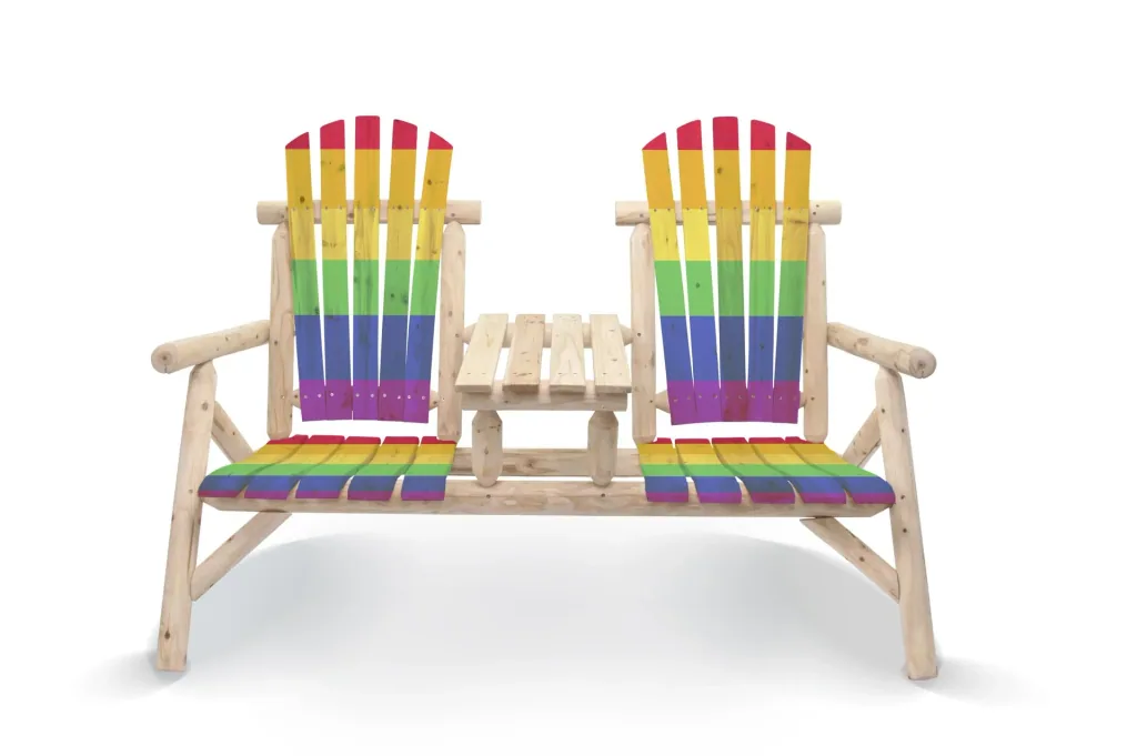 2-seater bench with table Timber FSC 100%