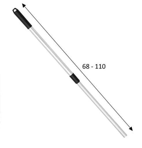 Telescopic handle Aluminum 110 cm