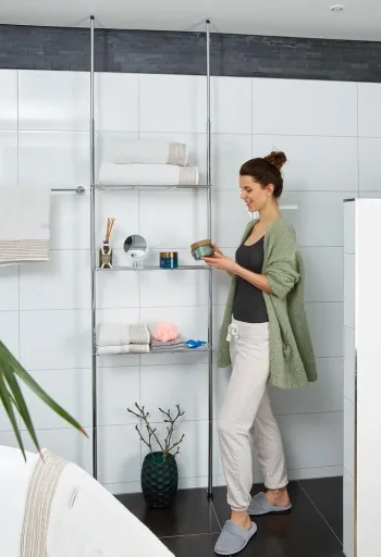 Bathroom shelf 270 cm - Height adjustable - Bathroom cabinet