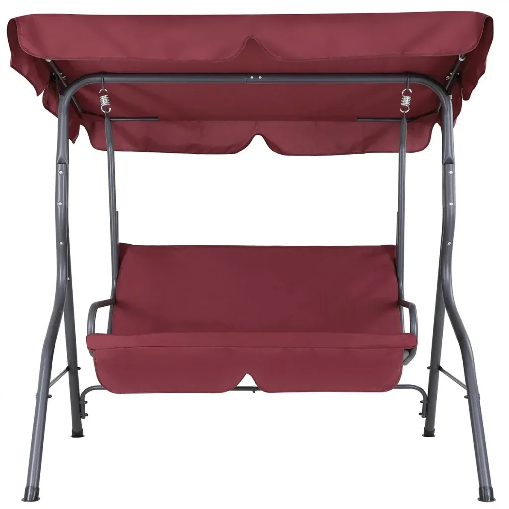 Swing bench - with parasol - Bordeaux