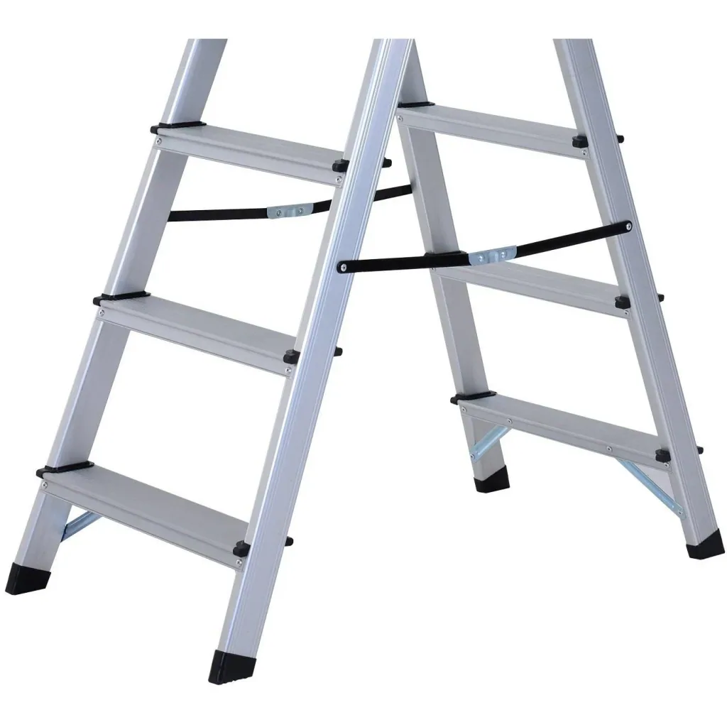 Stepladder aluminum ladder folding step 5 steps