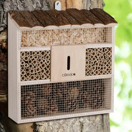 Cadoca insect hotel 30.5x9.5x31cm