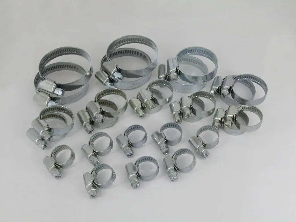 Hose clamp set (W1), 26 pieces