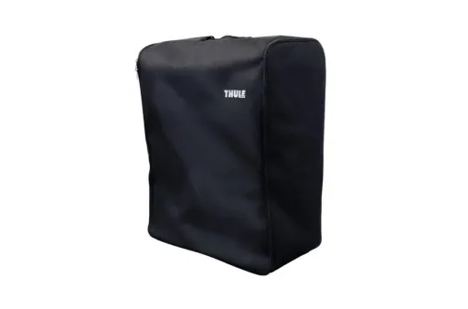 EasyFold XT 2 Black Edition bike rack for two bikes, storage bag and rim protection adapter
