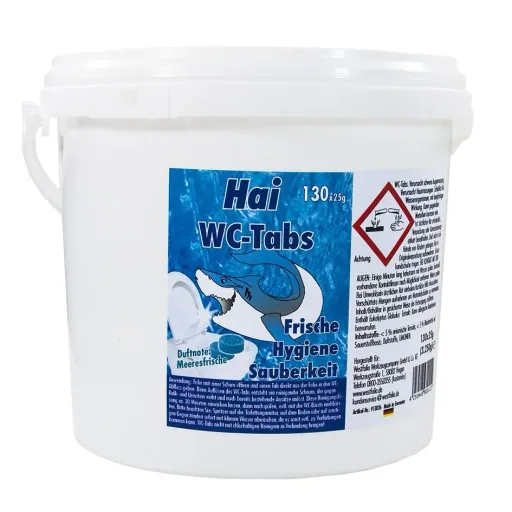 Toilet tabs, "Sea Freshness", 130 tablets