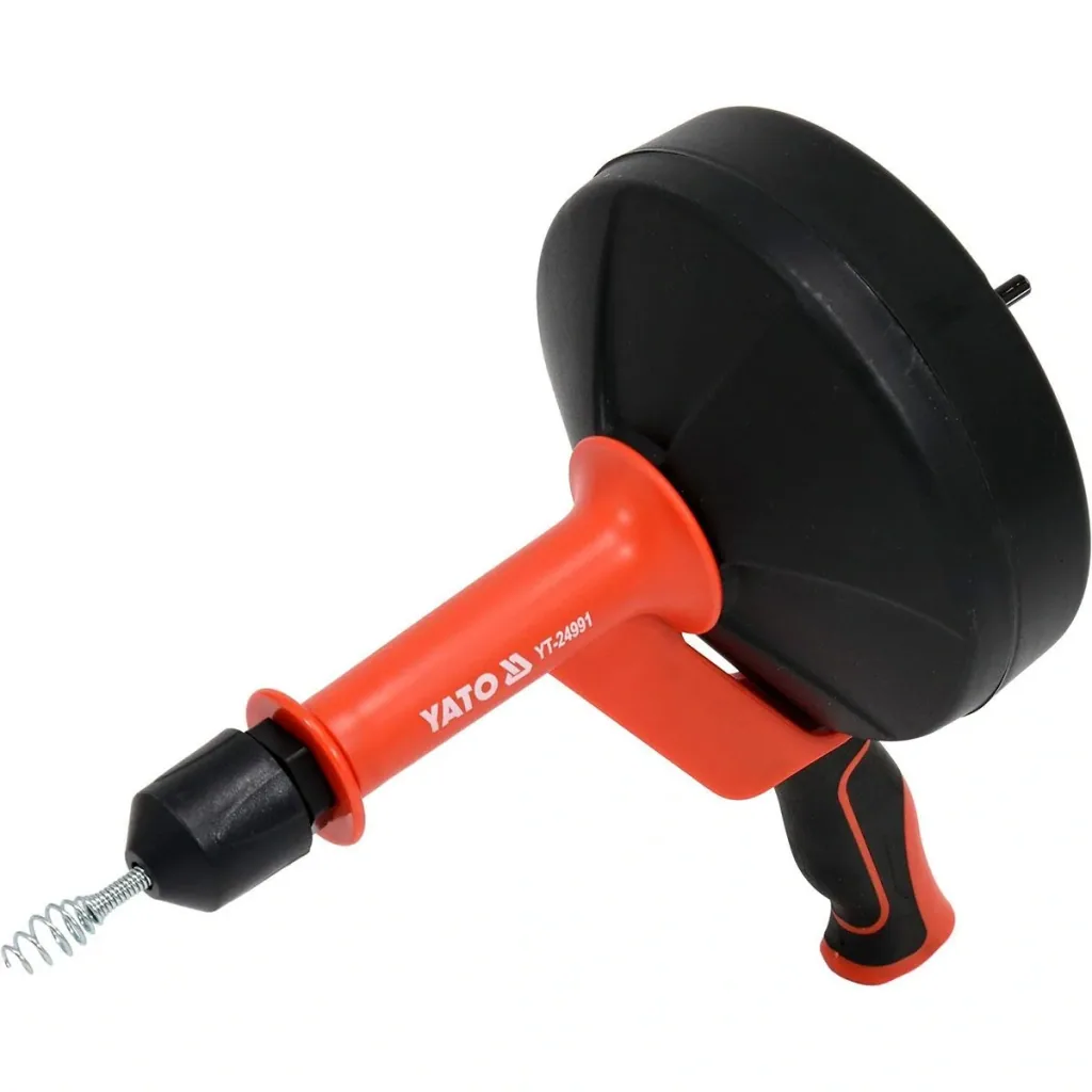 Drain unblocker with drill - 7.6m