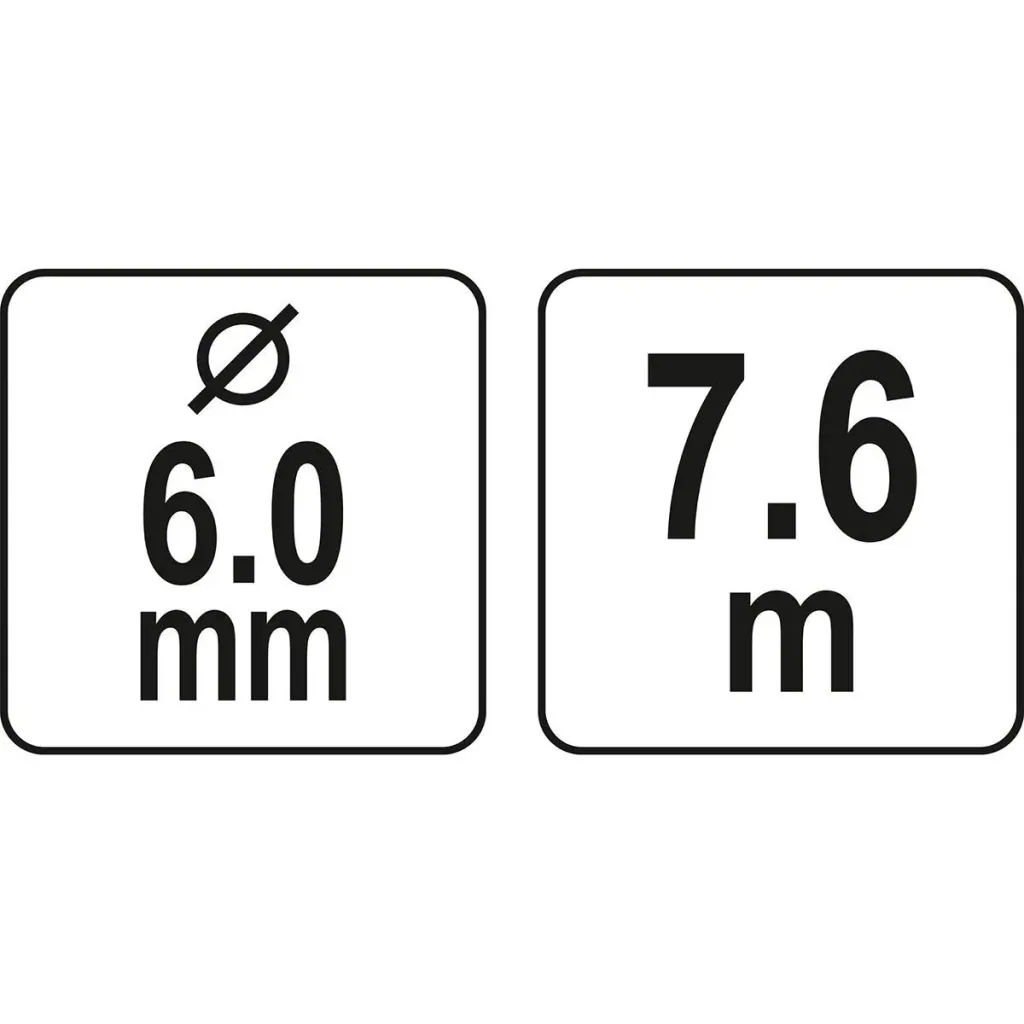 Drain unblocker with drill - 7.6m