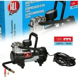 Air compressor - 100 PSI - 7 Bar - 12V incl. accessories