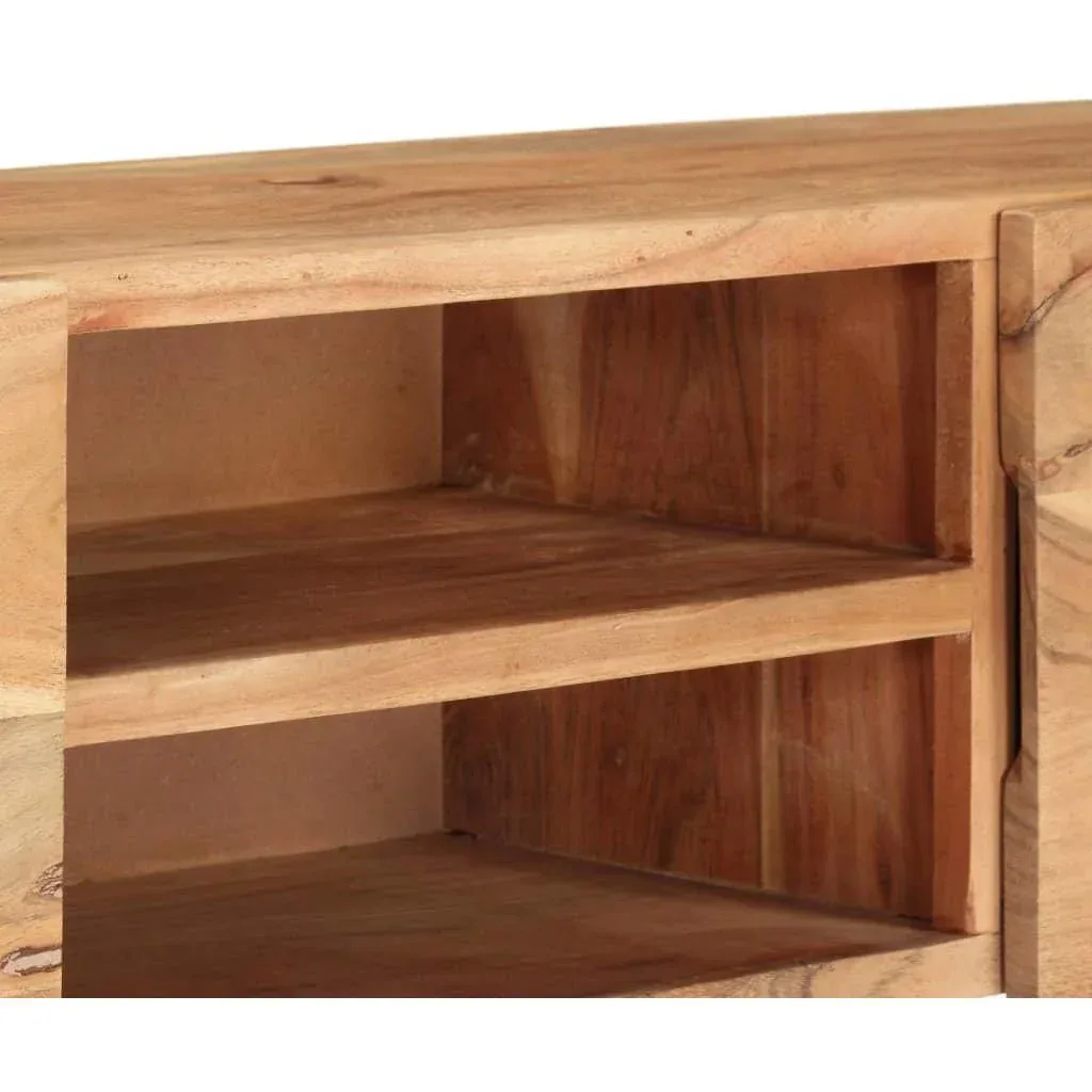 TV cabinet 140x30x45 cm solid acacia wood