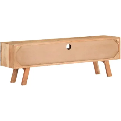 TV cabinet 140x30x45 cm solid acacia wood