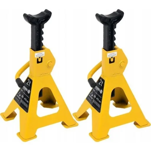 VOREL axle stands - 2 pieces - capacity 2 tons