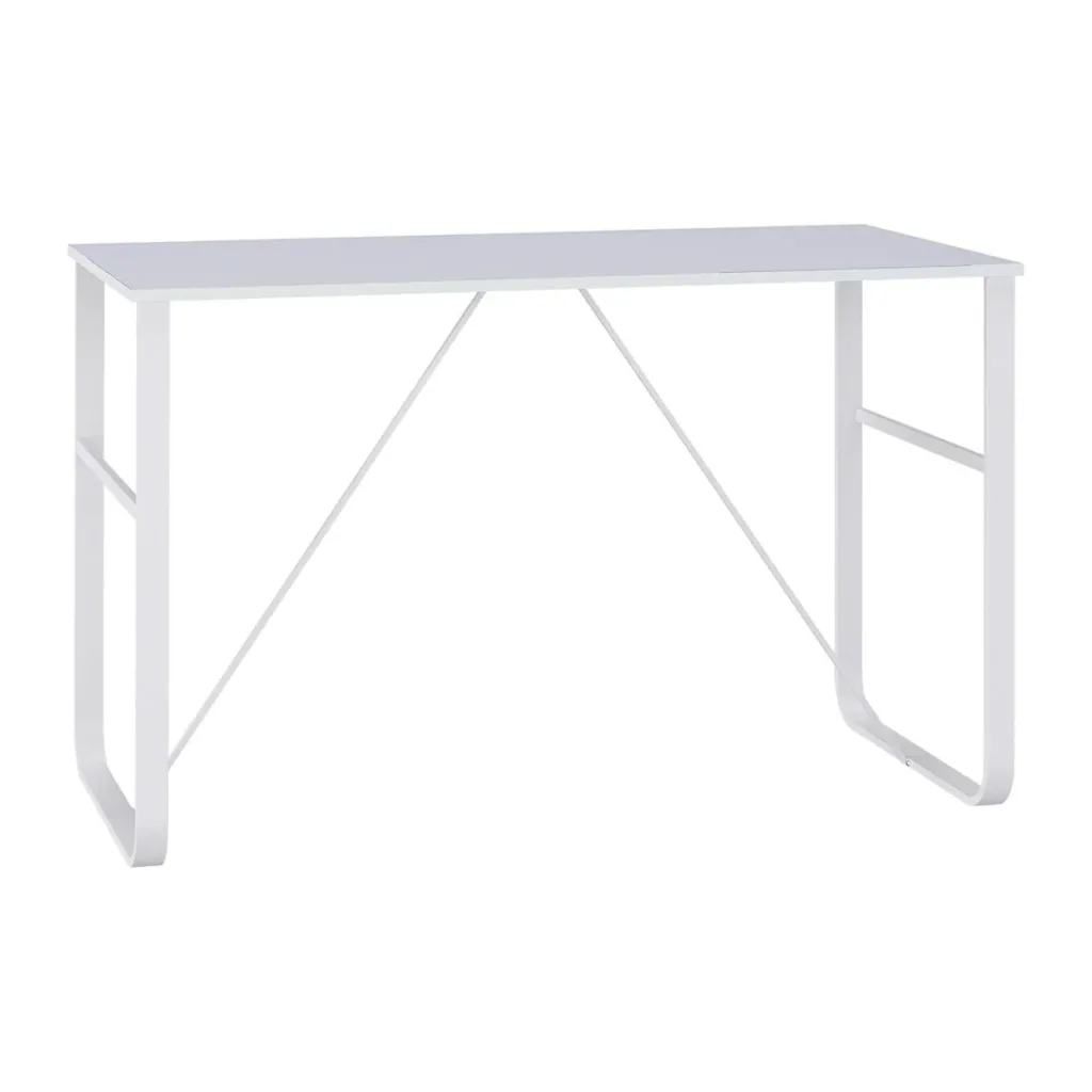 Desk PC table with tempered glass table top computer table office table work table loadable 80 kg easy to clean