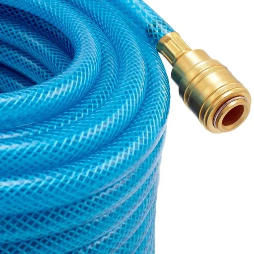 20 m compressed air hose with quick coupling and plug