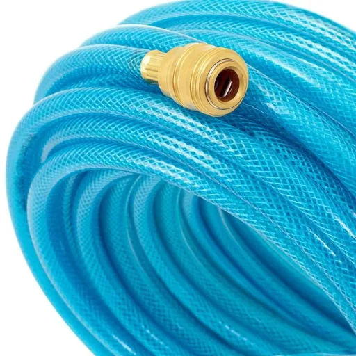 20 m compressed air hose with quick coupling and plug